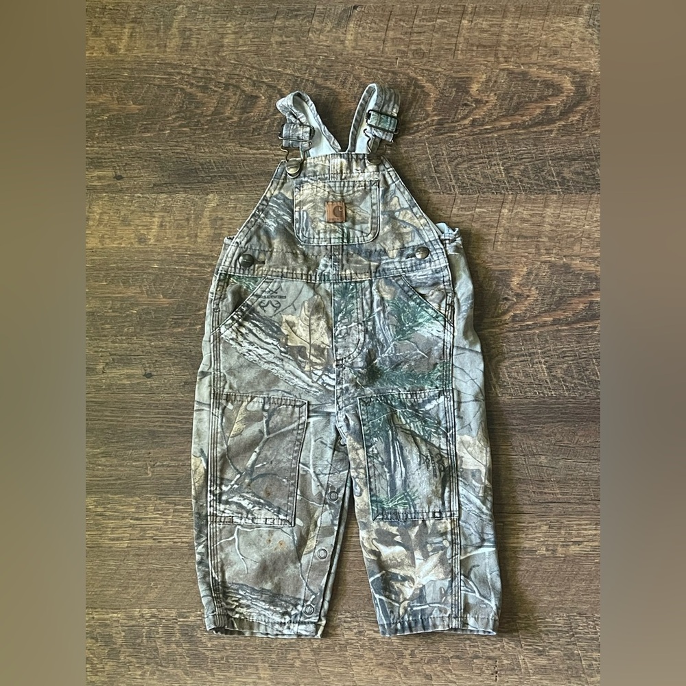 Carhartt Kids' Camouflage Overalls